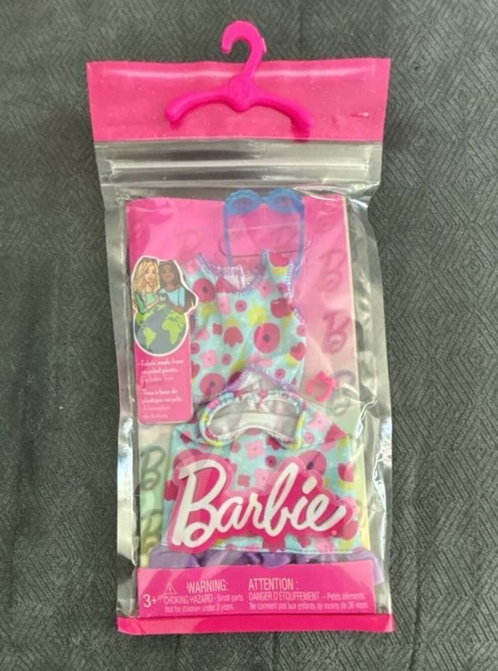 Barbie Complete Looks Floral Print Dress and Sunglasses Pack